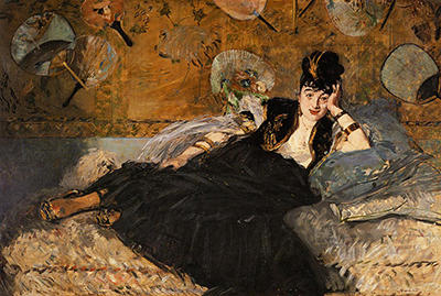 The Lady with Fans Edouard Manet